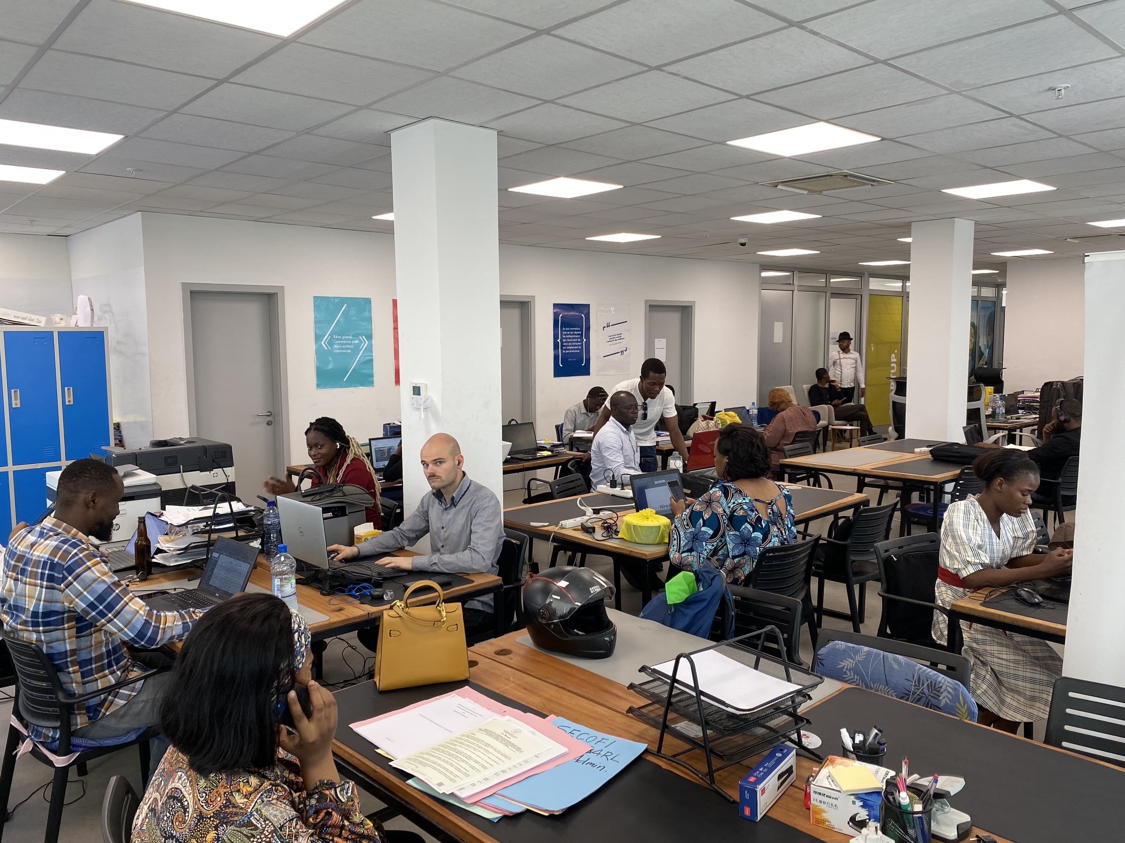 Kinshasa : inauguration du Centre numérique pour jeunes entrepreneurs