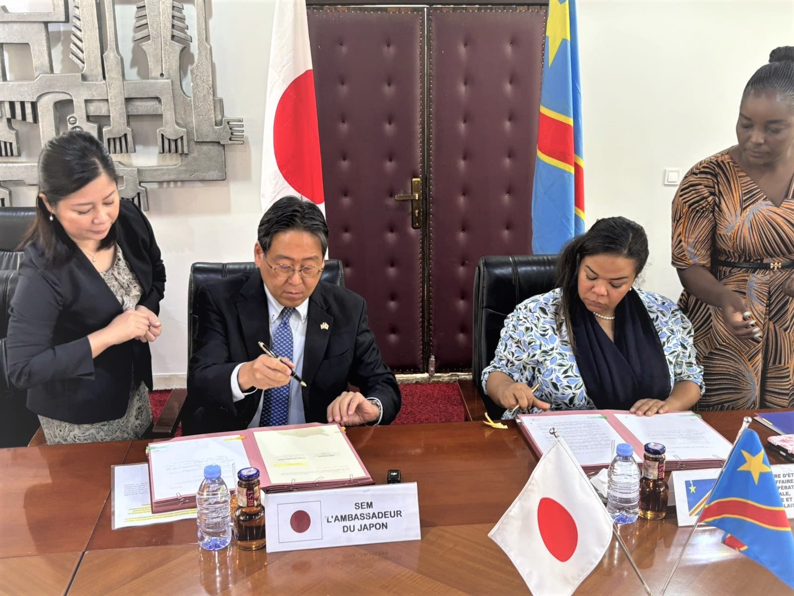 RDC et Japon : Signature d’un accord d’aide alimentaire de 2,6 millions USD